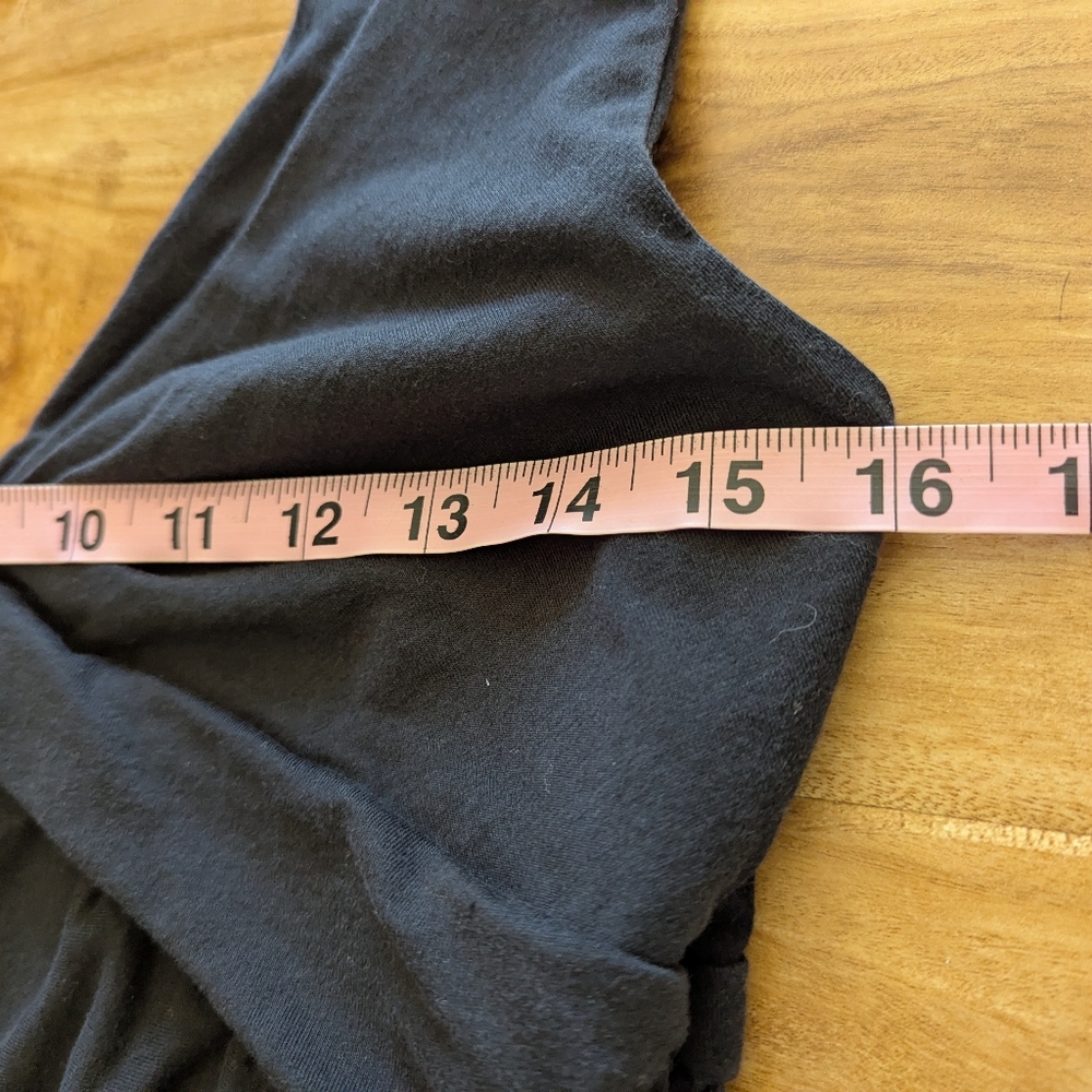 Patagonia Women's Bandha Front Twist V-Neck Black Casual Dress Sleevless Size L - Picture 11 of 13